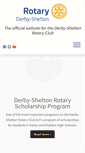 Mobile Screenshot of derby-sheltonrotary.org